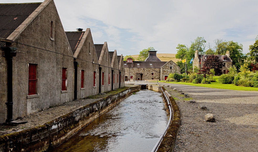 Glendronach whisky distillery