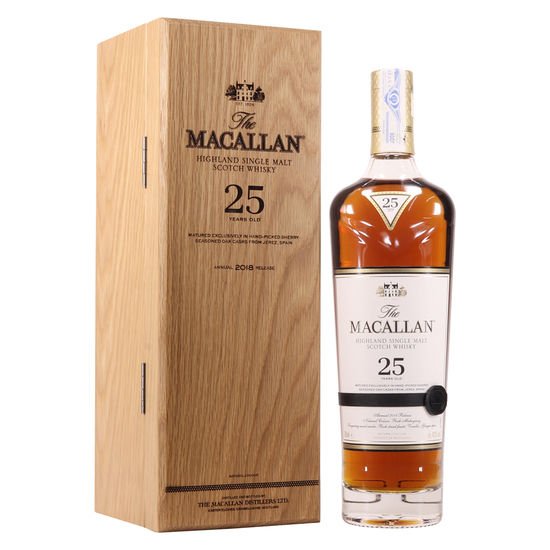 Macallan - 25 Year Old - Sherry Oak - 2018