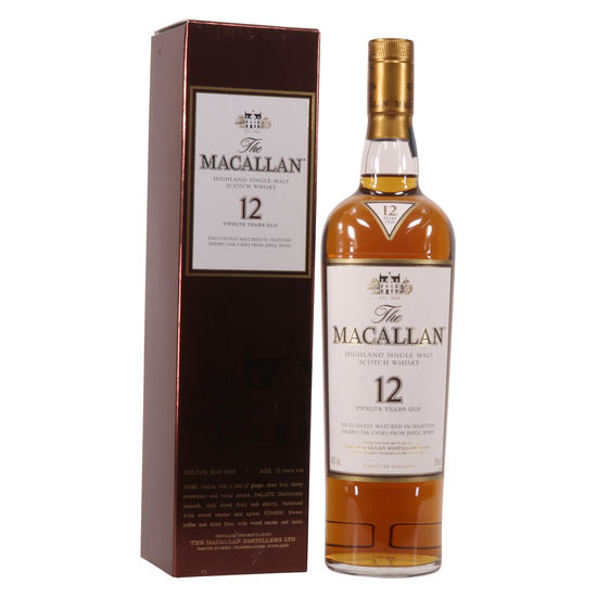 Macallan - 12 Year Old - Sherry Oak 