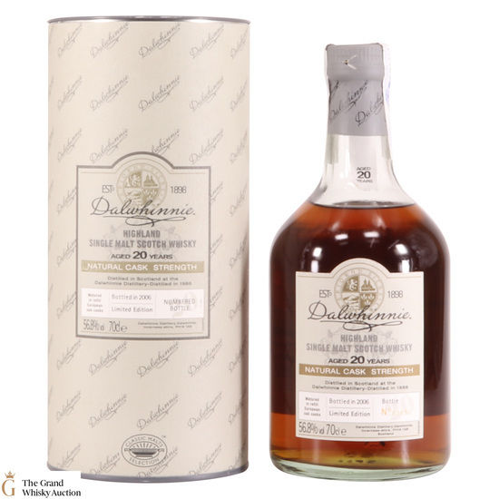 Dalwhinnie - 20 Year Old-  1986 Cask Strength