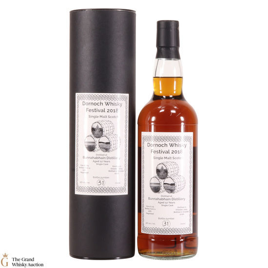 Bunnahabhain - 12 Year Old (2006) - Dornoch Whisky Festival  