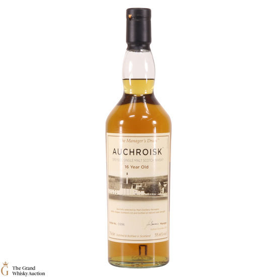 Auchroisk - 16 Year Old - The Manager's Dram