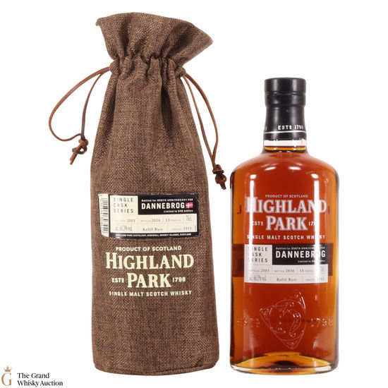 Highland Park - 13 Years Old - Single Cask Series Dannerbrog #1933