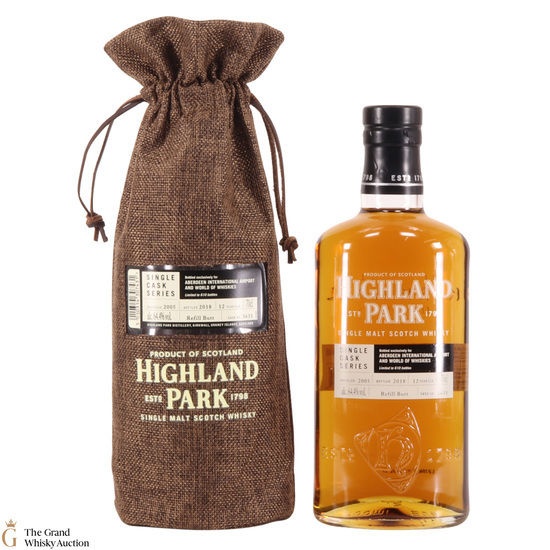 Highland Park - 12 Years Old - Single Cask Series Aberdeen Airport #3631