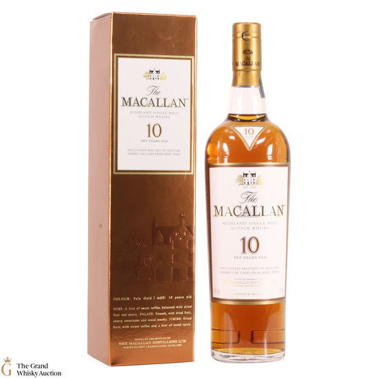 Macallan - 10 Year Old - Sherry Oak