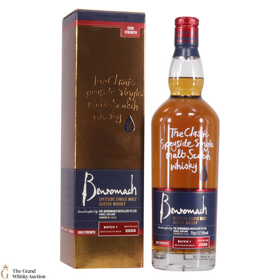 Benromach - Cask Strength 2008 - Batch 1
