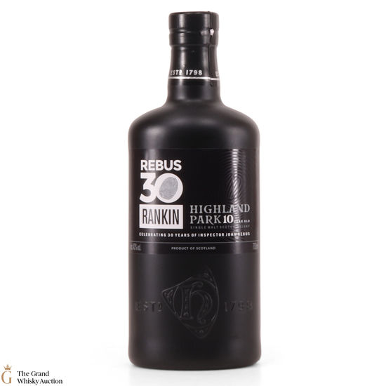Highland Park - 10 Year Old - Rebus 30 Rankin