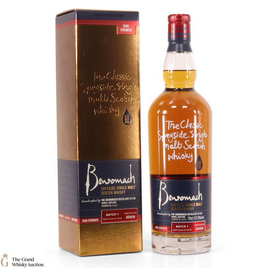 Benromach - Cask Strength 2008 - Batch 1