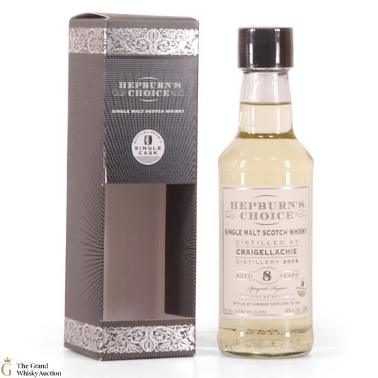 Craigellachie -  8 Year Old 2008 - Hepburn's Choice (Langside Distillers) - 20cl