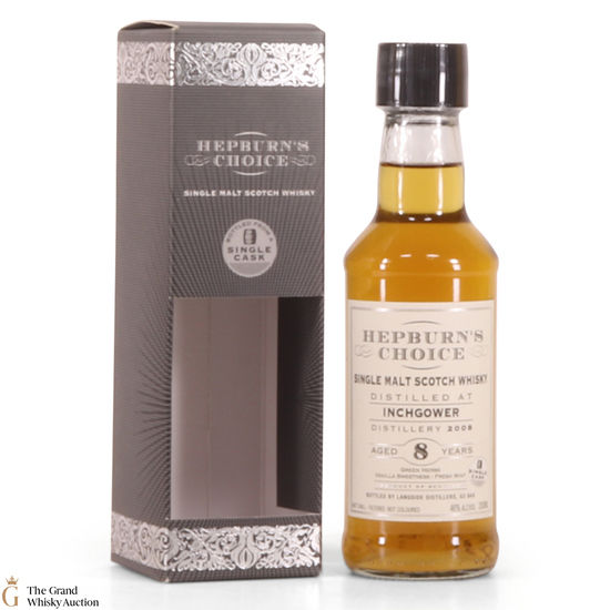 Inchgower - 8 Year Old 2008 - Hepburn's Choice (Langside Distillers) - 20cl