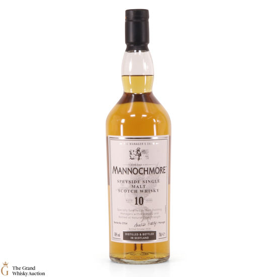 Mannochmore - 10 Years Old - 2018 Managers Dram 