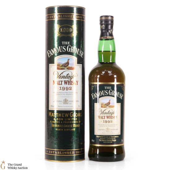 Famous Grouse - 1992 Vintage