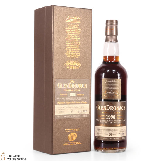 Glendronach - 26 Year Old - 1990 Single PX Cask #2973