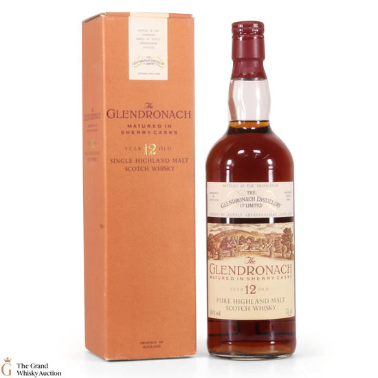 Glendronach - 12 Year Old Sherry Casks 1980s