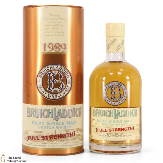 Bruichladdich - Full Strength 13 Year Old 1989
