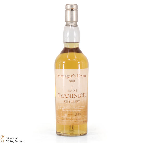 Teaninich - 17 Year Old (2001) - Manager's Dram 