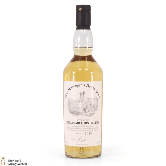 Strathmill - 15 Year Old - The Manager's Dram