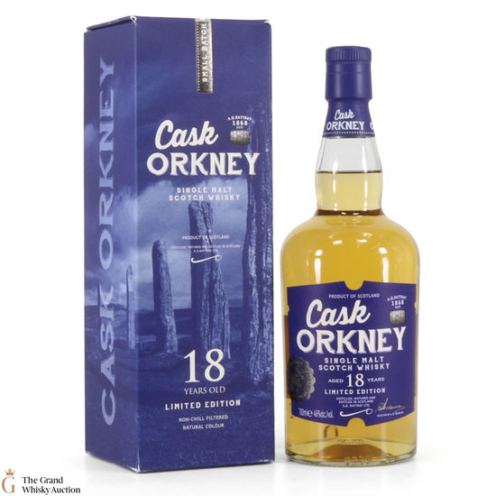 Cask Orkney - 18 Year Old Single Malt - A.D. Rattray 