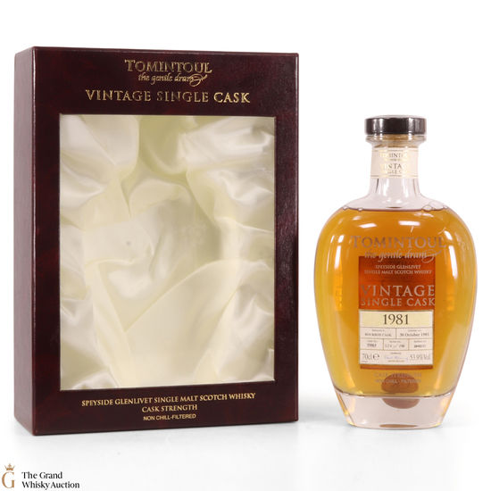 Tomintoul - 1981 Vintage Single Cask #5985