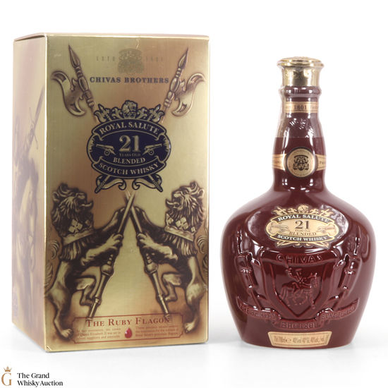 Chivas - Royal Salute - 21 Year Old - Ruby Flagon