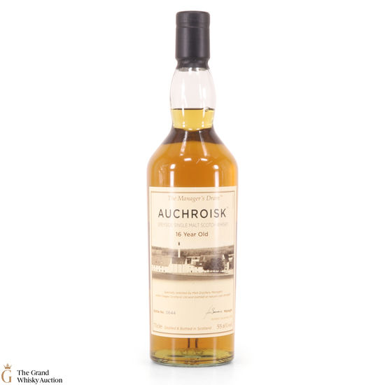 Auchroisk - 16 Year Old - The Manager's Dram