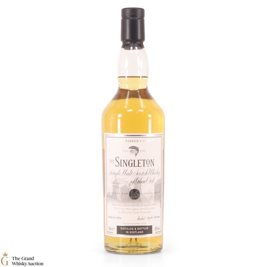 Singleton Of Glen Ord - 16 Year Old - Manager's Dram 2016
