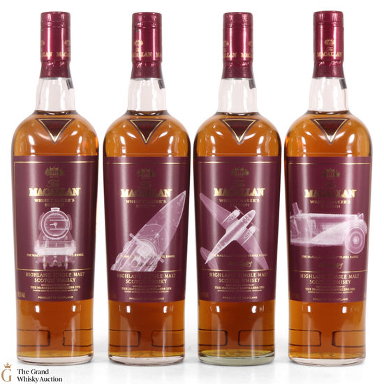 Macallan - Whisky Maker's Edition - Classic Travel Range - 4 x 70cl