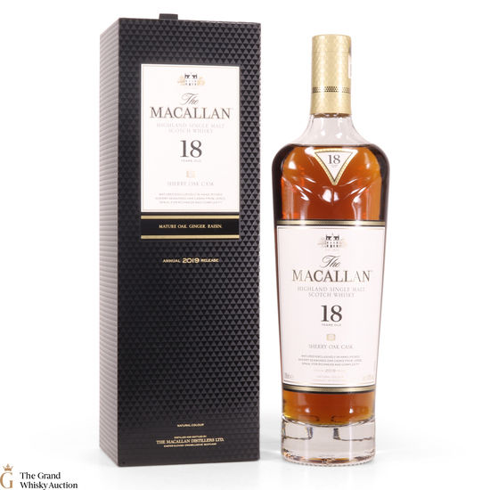 Macallan - 18 Year Old - Sherry Oak (2019)