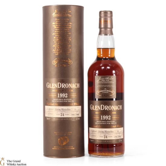 Glendronach - 24 Year Old - 1992 Single cask #43