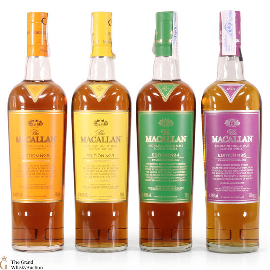 Macallan - Edition 2,3,4,5