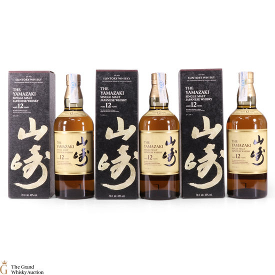 Yamazaki - 12 Year Old x 3