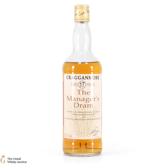 Cragganmore - 17 Year Old - Manager's Dram (75cl)