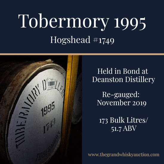 Tobermory - 1995 Hogshead #1749 | Held In Bond