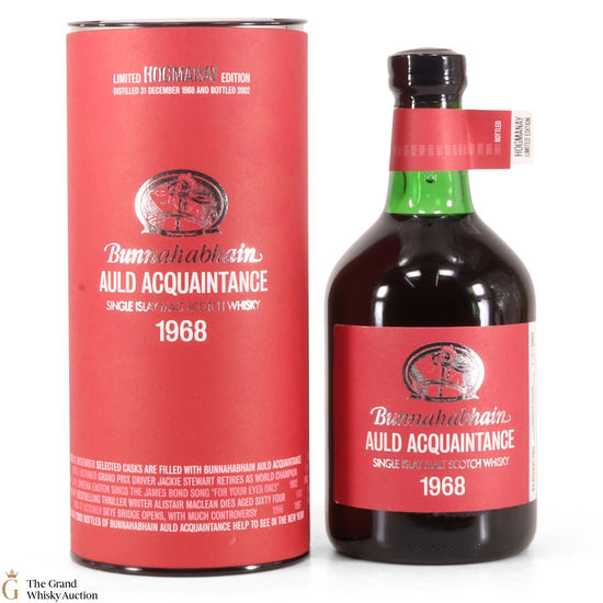 Bunnahabhain - 34 Year Old - 1968 Auld Acquaintance 