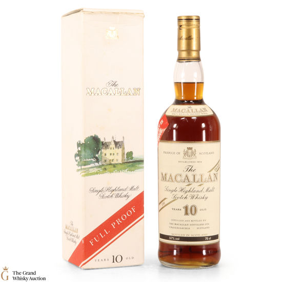 Macallan - 10 Year Old Full Proof 1980s