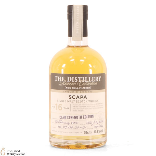Scapa - 16 Year Old 2002 - Single Cask #626, 627, 628, 630 and 631.