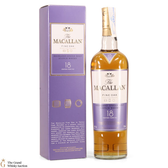 Macallan - 18 Year Old - Fine Oak