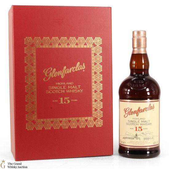 Glenfarclas - 15 Year old with 2x Glasses