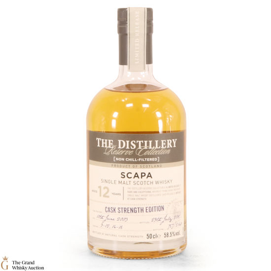 Scapa - 12 Year Old 2003 - Cask Strength Edition 9-12 & 14-16.