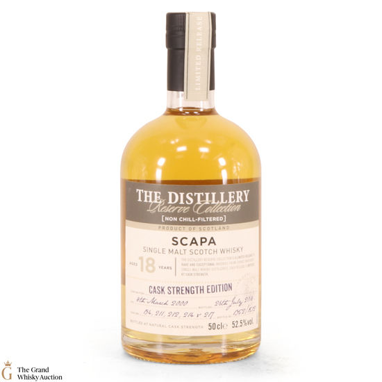 Scapa - 18 Year Old Cask Strength 2000