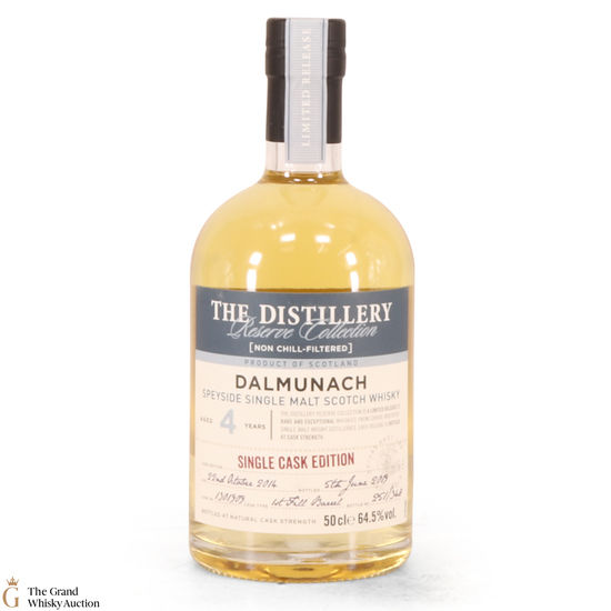 Dalmunach - 2014 Reserve Collection 4 Year Old 50cl / Single Cask Edition