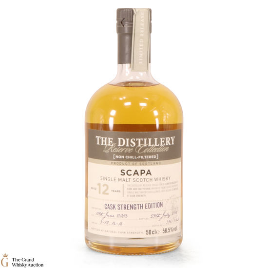 Scapa - 12 Year Old  -Cask Strength Edition (50cl)