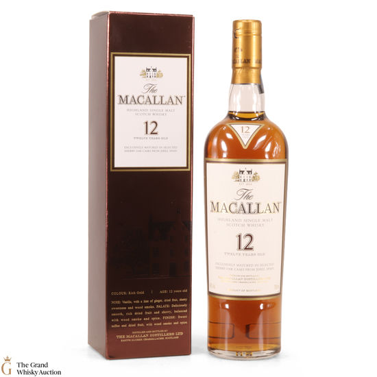 Macallan - 12 Year Old - Sherry Oak