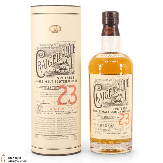 Craigellachie - 23 Year Old Signature