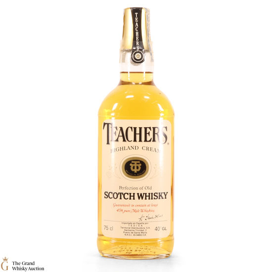 Teacher's - Highland Cream (1980s)