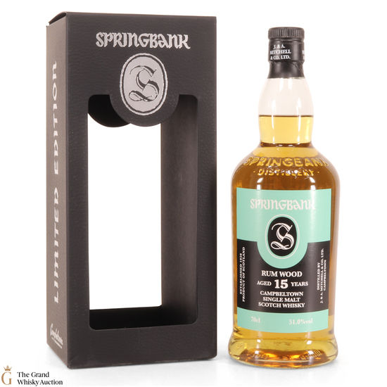Springbank - 15 Year Old - Rum Wood (Limited Edition)