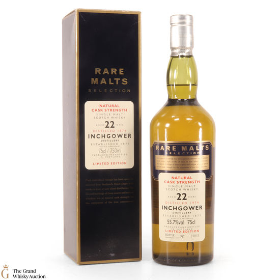 Inchgower - 22 Year Old 1974 75cl Rare Malts