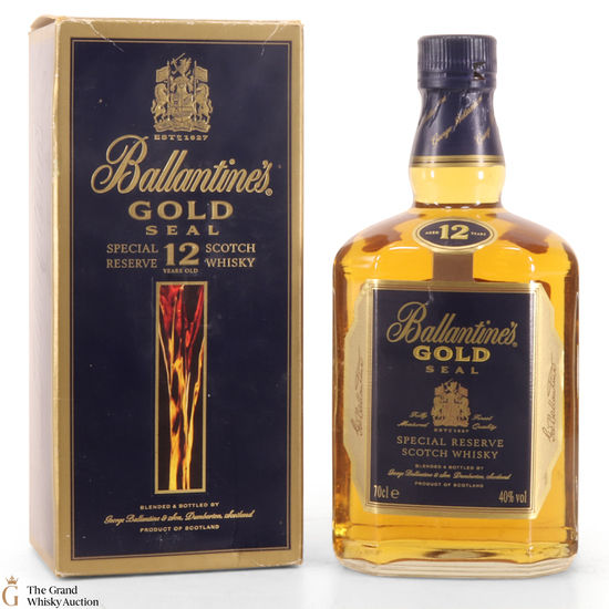 Ballantine's - 12 Year Old - Gold Seal Auction | The Grand Whisky
