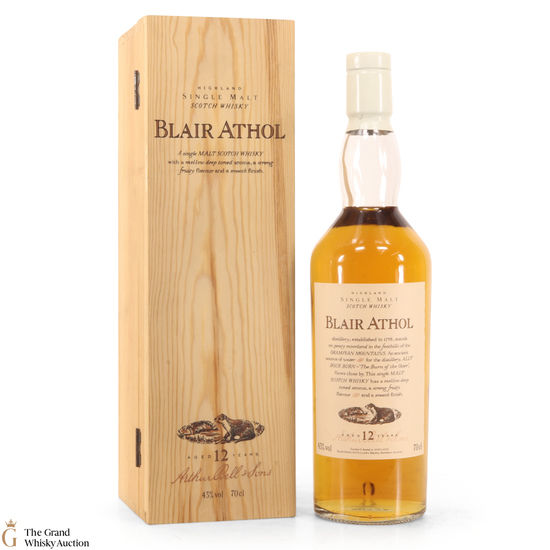 Blair Athol - 12 Year Old - Flora and Fauna (Wooden Box)