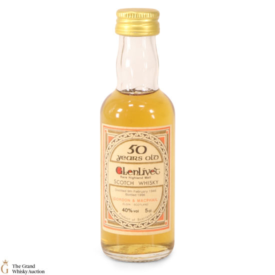 Glenlivet - 50 Year Old 1946 G&M 5cl